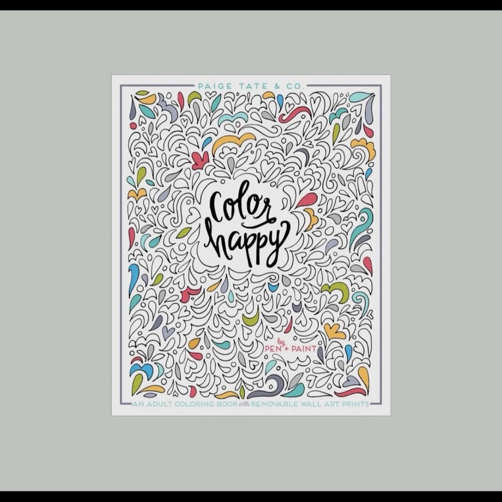 Color Happy: Adult Coloring Book